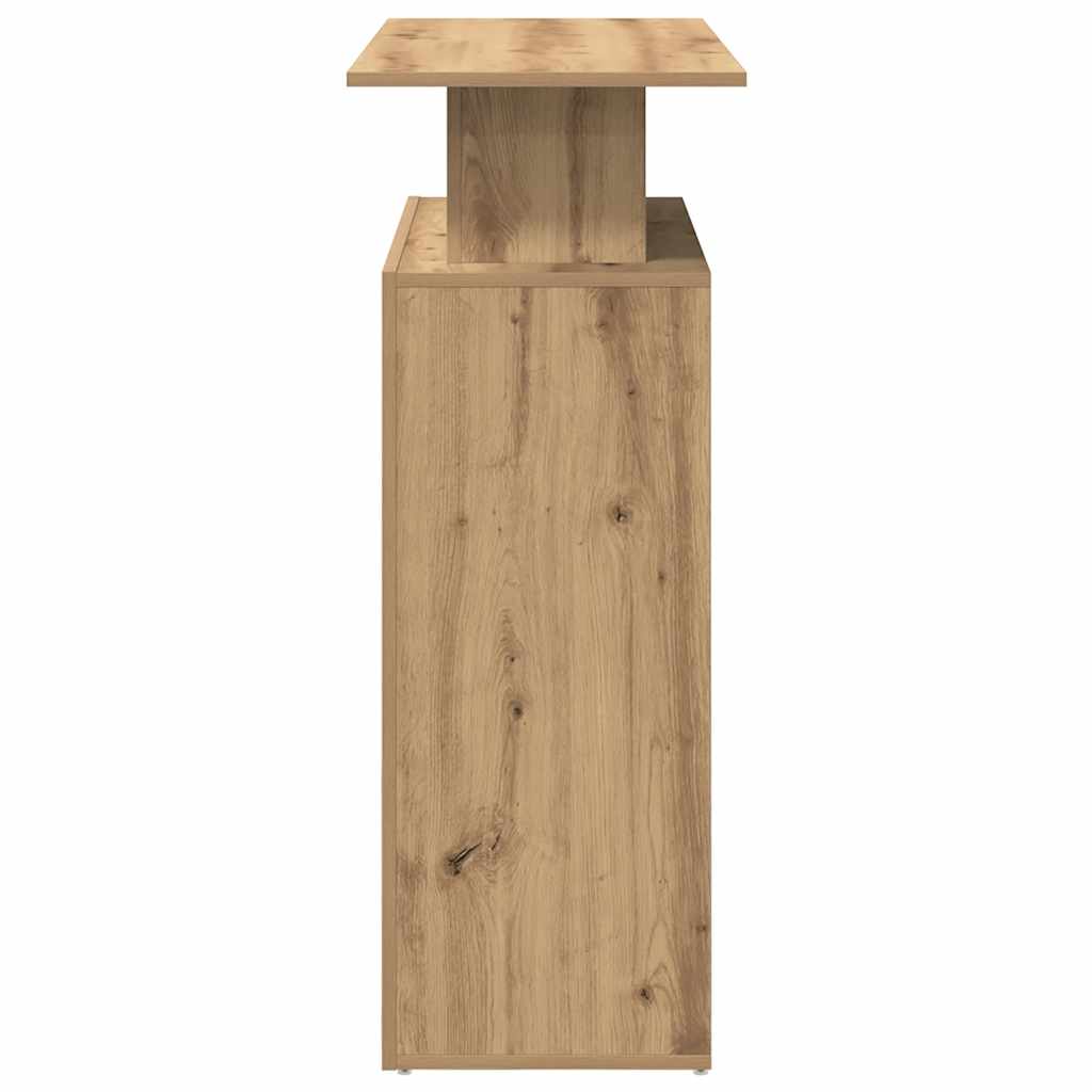 vidaXL Empfangstheke Artisan-Eiche 100x40x104 cm Holzwerkstoff - Image 6