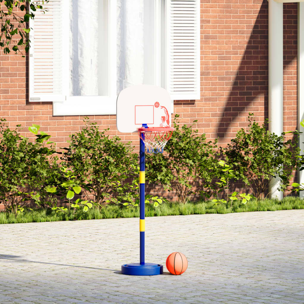 vidaXL Basketballkorb mit Ständer, Ball & Pumpe Verstellbar 90/121 cm - Image 3