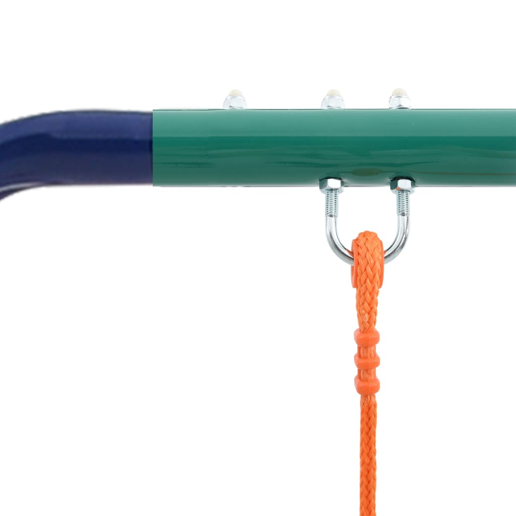 vidaXL Schaukelset mit Turningen und 4 Sitzen Stahl - Image 5