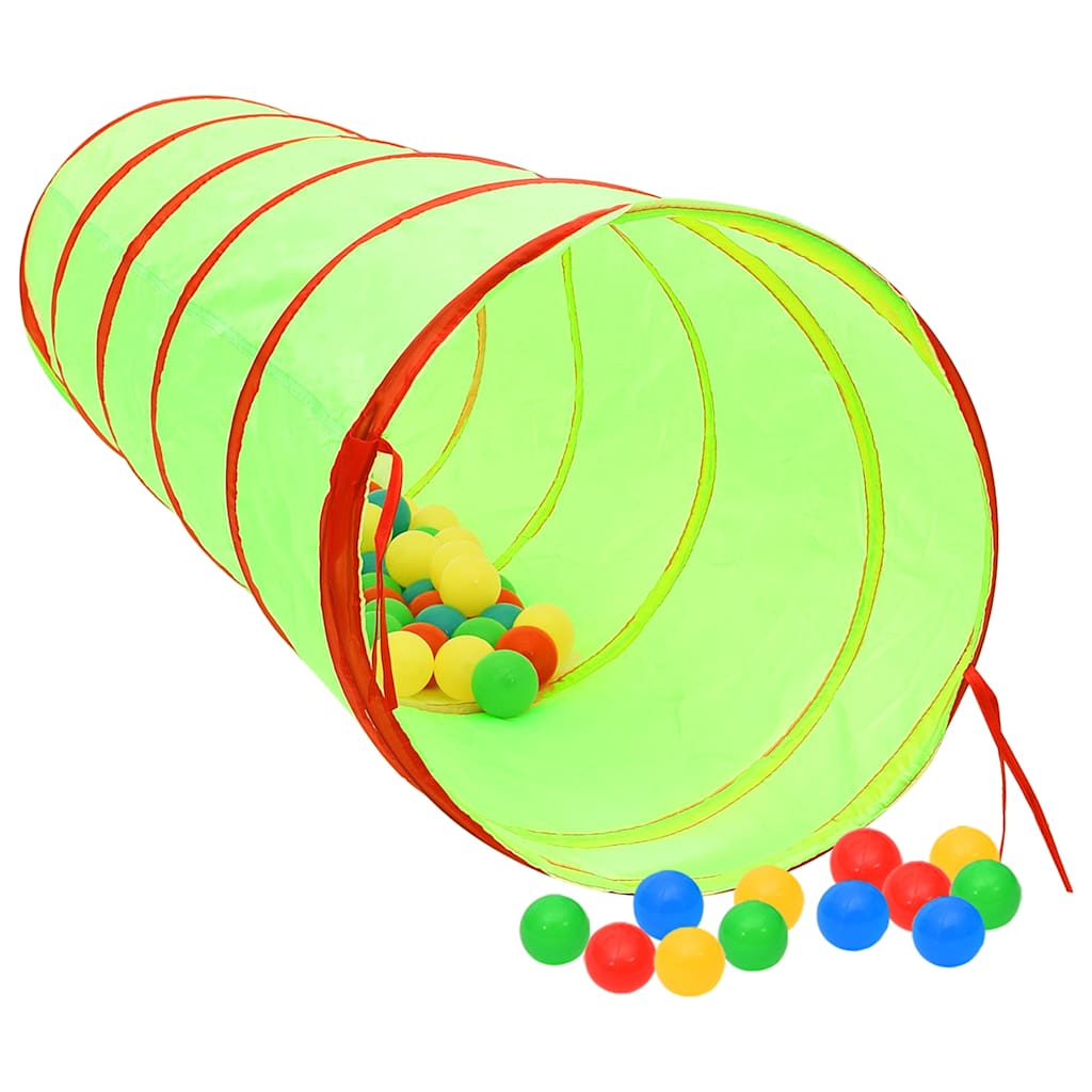 vidaXL Spieltunnel für Kinder Grün 175 cm Polyester - Image 4