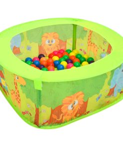 vidaXL Bällebad mit 50 Bällen für Kinder 75x75x32 cm