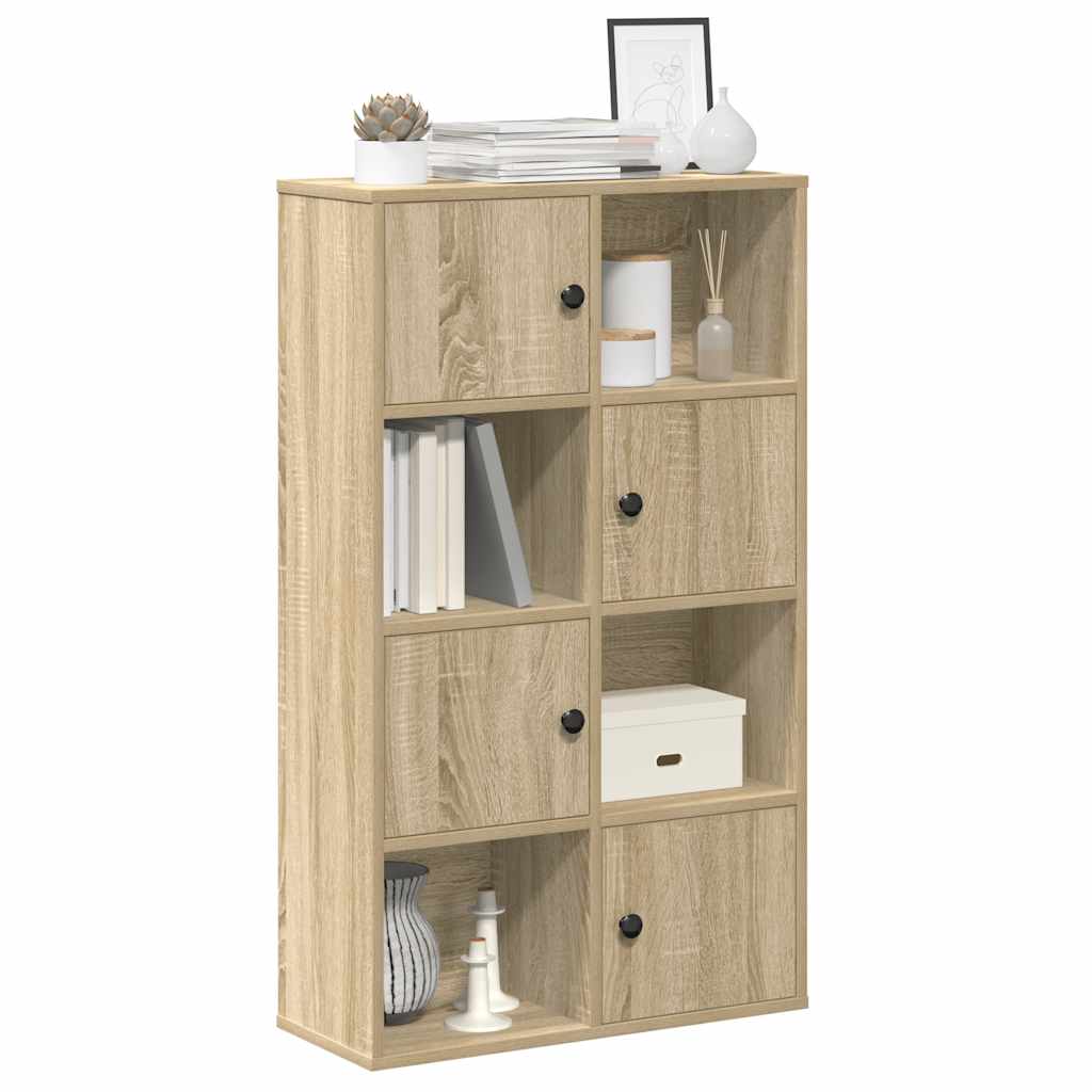 vidaXL Bücherregal Sonoma-Eiche 60x24x101,5 cm Holzwerkstoff