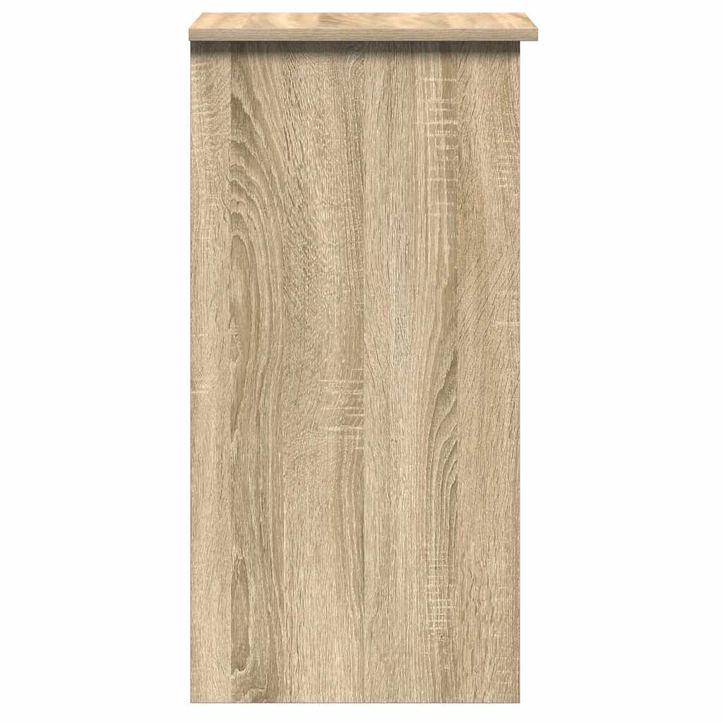 vidaXL Schreibtisch mit Regalen Sonoma-Eiche 84x40x78 cm Holzwerkstoff - Image 6