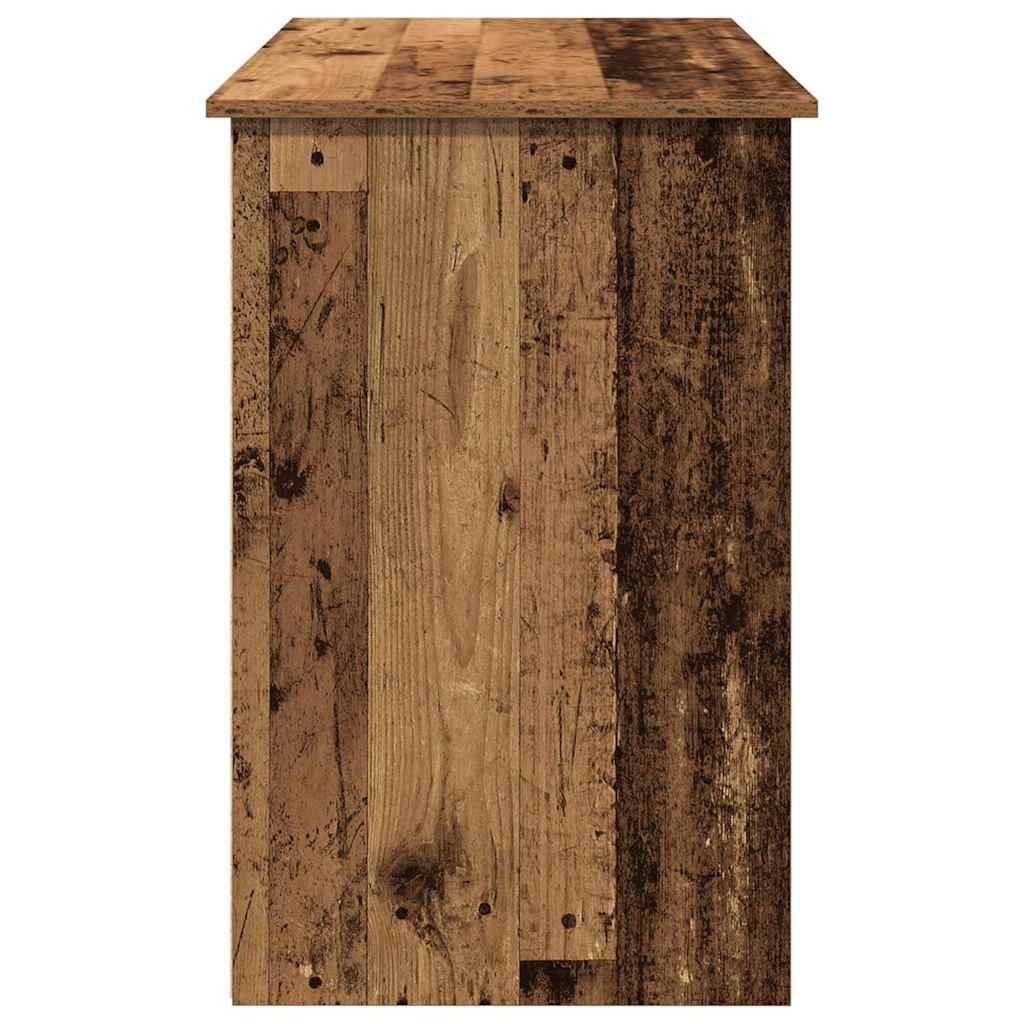 vidaXL Schreibtisch Altholz-Optik 102x50x75 cm Holzwerkstoff - Image 6
