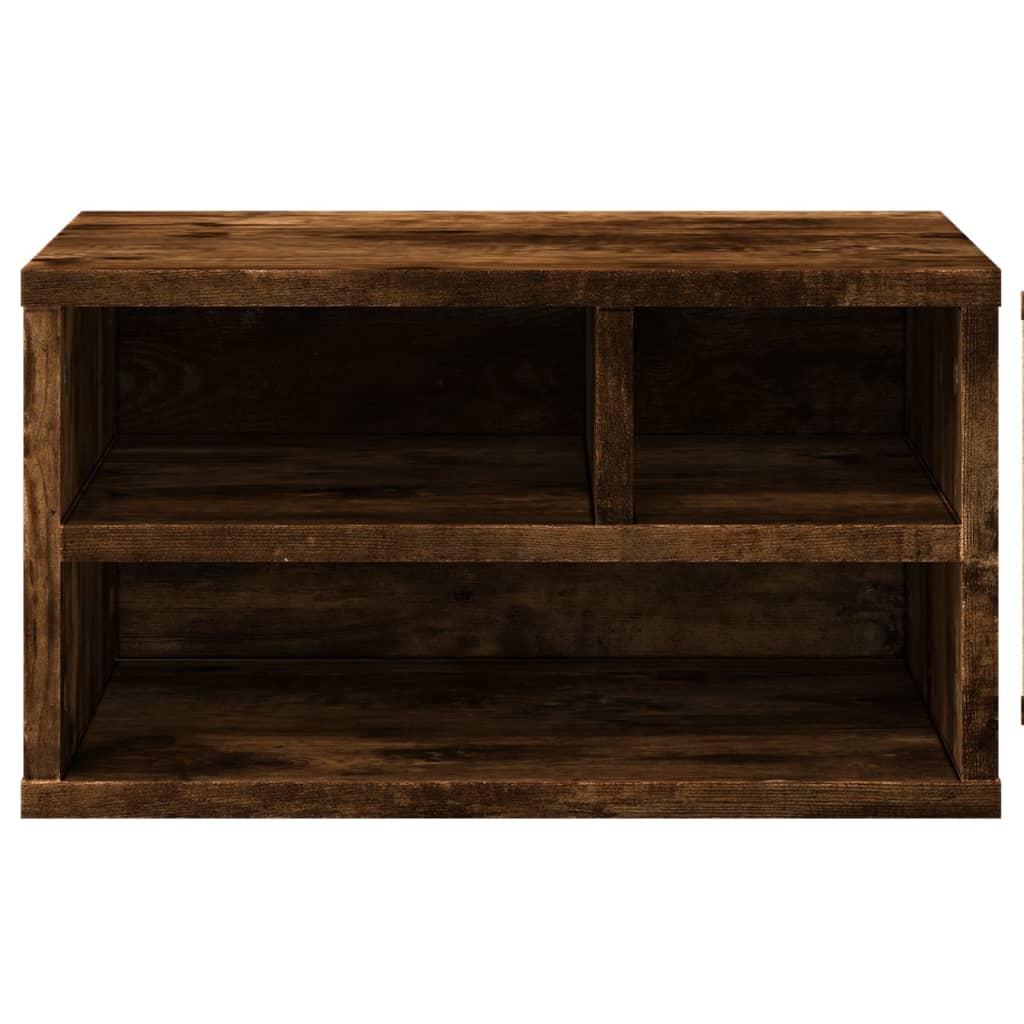 vidaXL Druckerständer Räuchereiche 40x32x22,5 cm Holzwerkstoff - Image 5