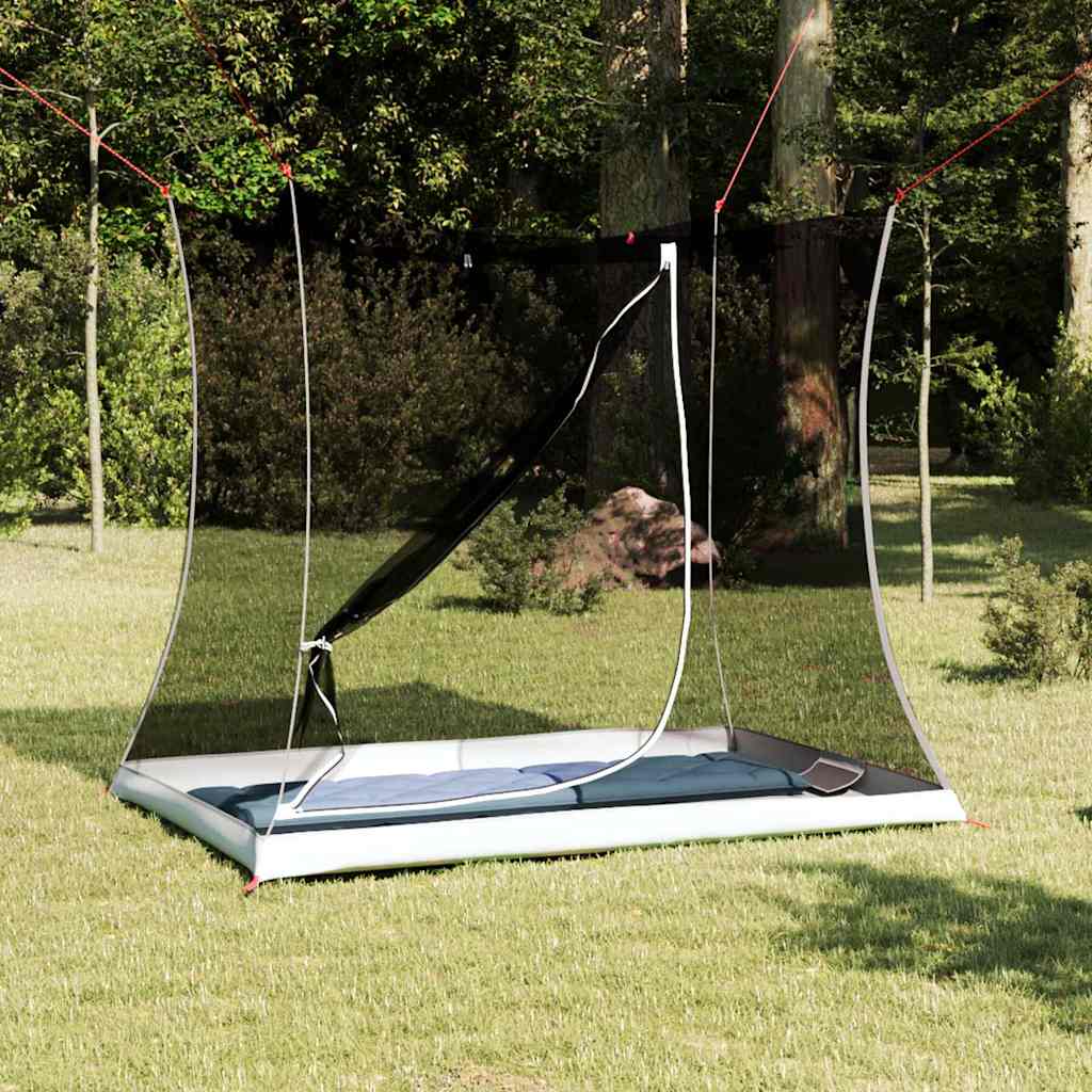 vidaXL Innenzelt Schwarz 208 x 140 x 175 cm Netz