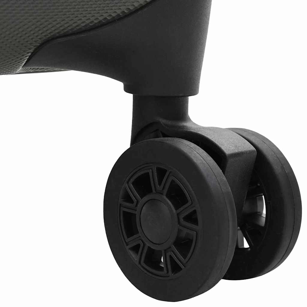 vidaXL Koffer mit Schloss Dunkelgrau 43 x 27 x 66 cm ABS Kunststoff - Image 6