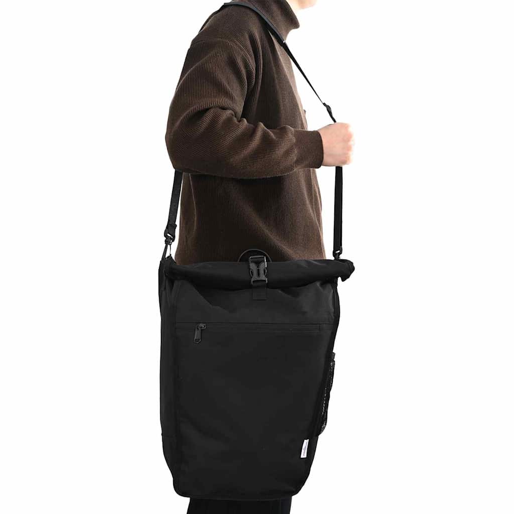 vidaXL Fahrradtasche Schwarz 34 x 16 x 59 cm Polyester - Image 3