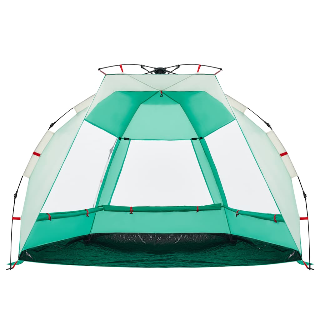 vidaXL Strandzelt 2 Personen Seegrün Quick Release Wasserdicht - Image 5