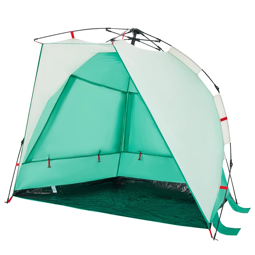 vidaXL Strandzelt 2 Personen Seegrün Quick Release Wasserdicht - Image 6