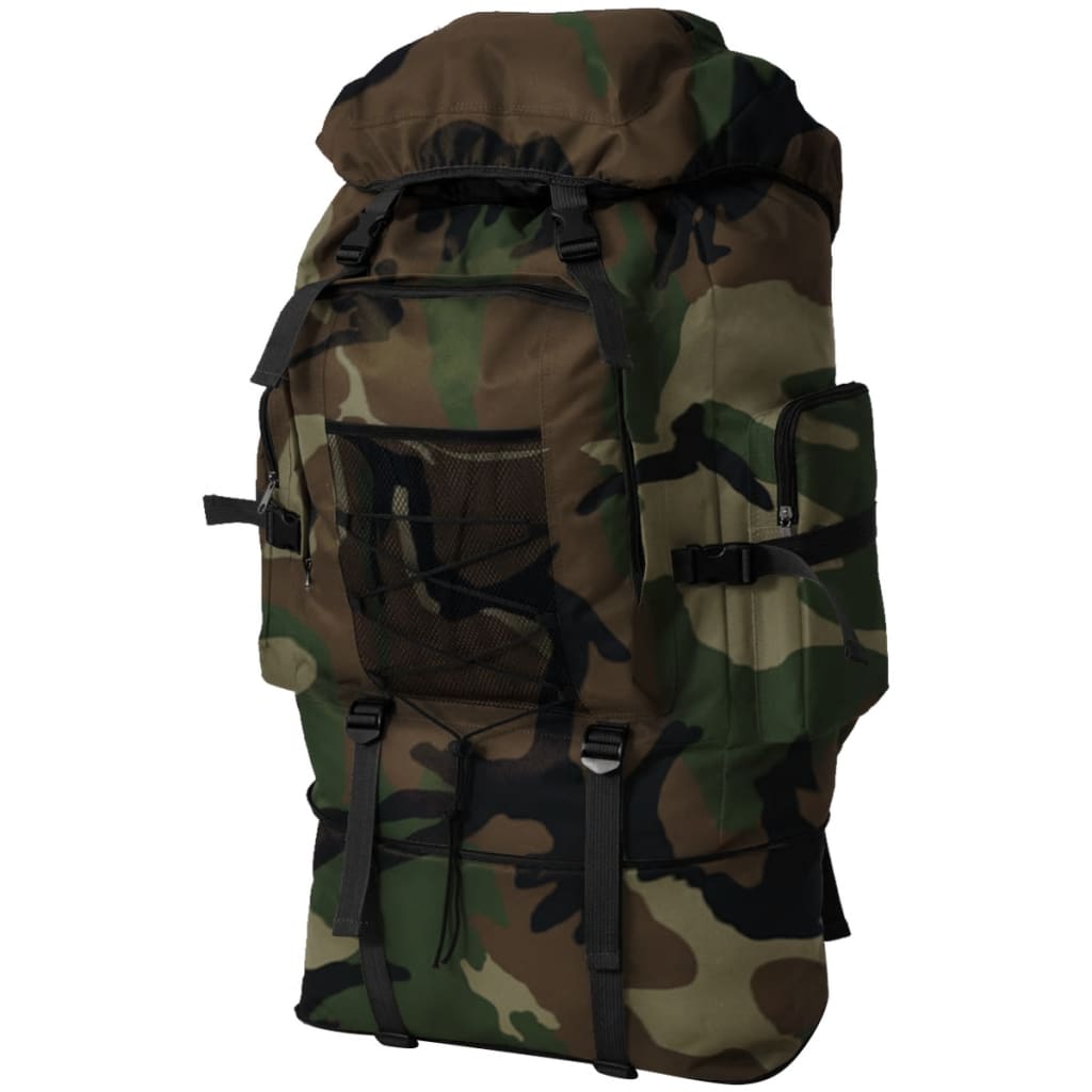 vidaXL Rucksack Armee-Stil XXL 100 L Tarnmuster
