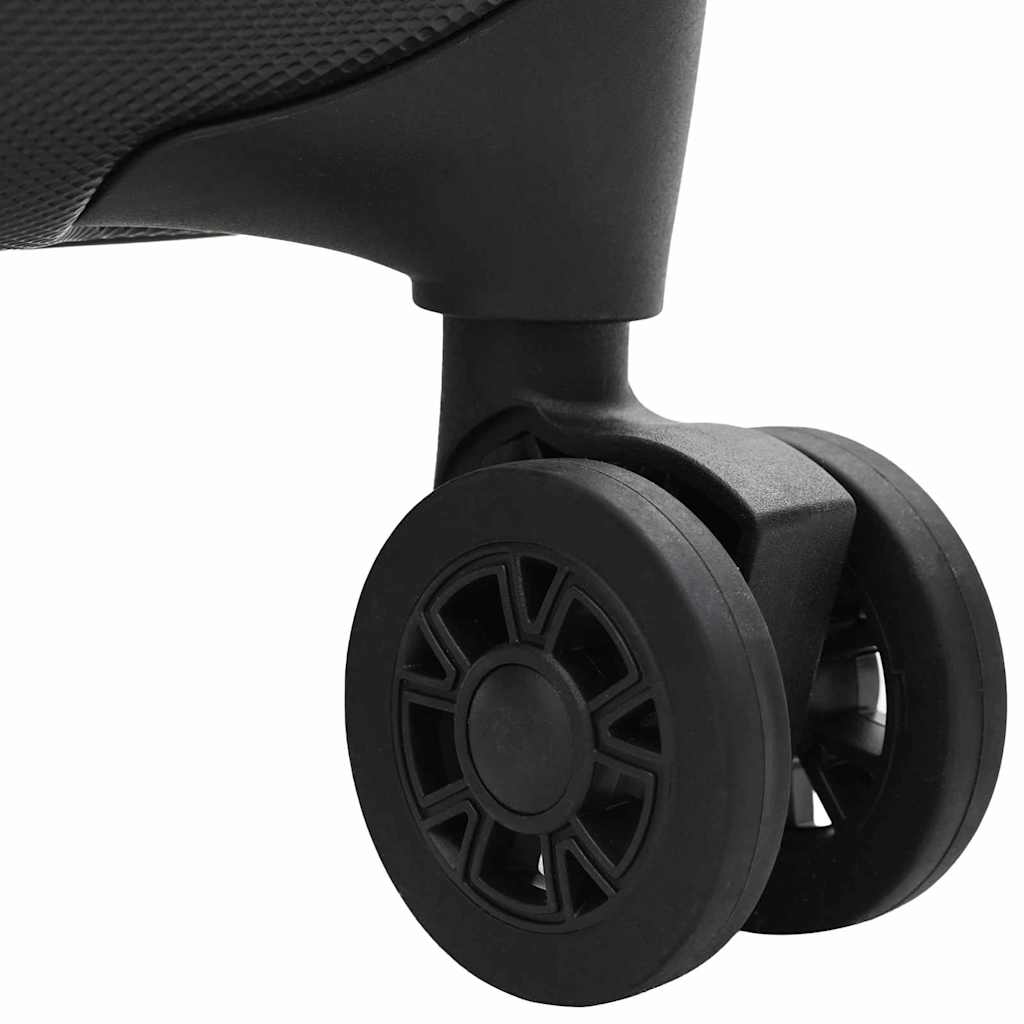 vidaXL Koffer mit Schloss Schwarz 43 x 27 x 66 cm ABS Kunststoff - Image 6