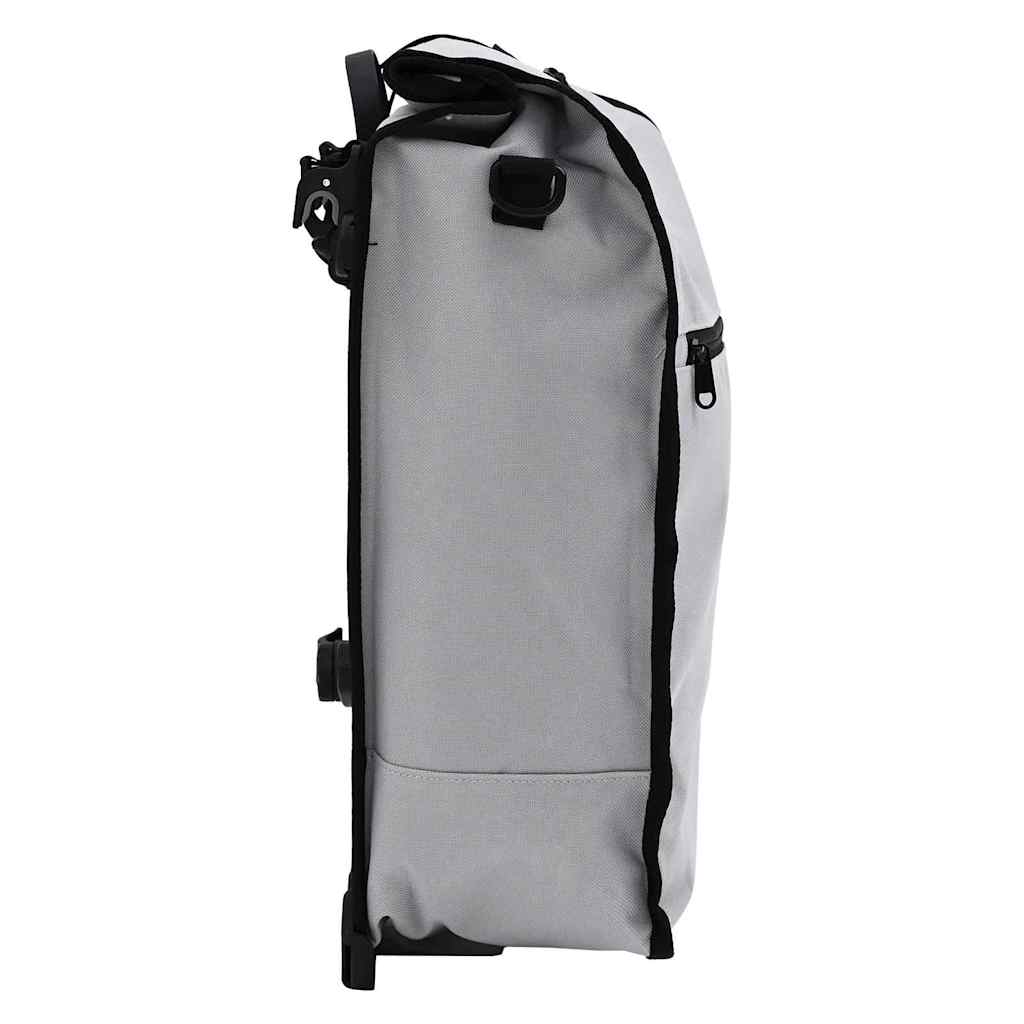 vidaXL Fahrradtasche Grau 34 x 16 x 59 cm Polyester - Image 4