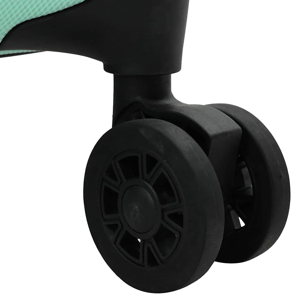 vidaXL Koffer mit Schloss Mintgrün 34 x 23 x 55,5 cm ABS Kunststoff - Image 6