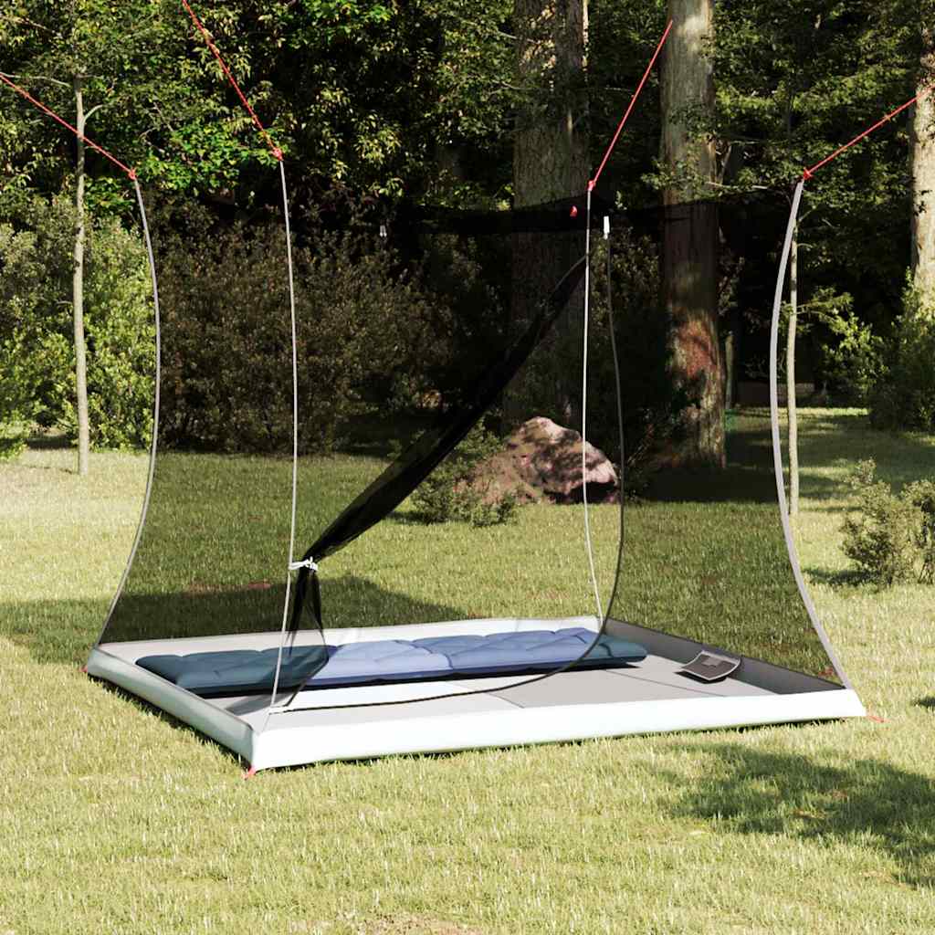 vidaXL Innenzelt Schwarz 206 x 188 x 175 cm Netz