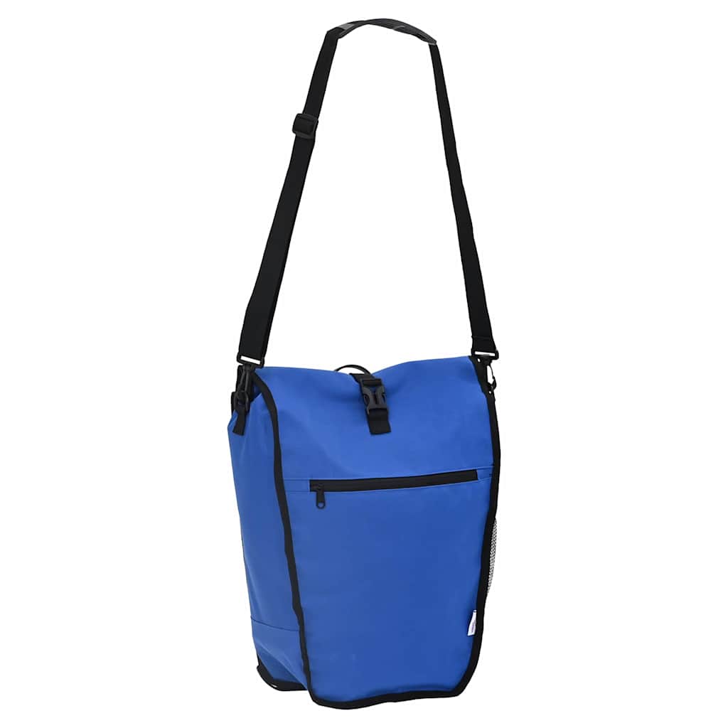 vidaXL Fahrradtasche Blau 34 x 16 x 59 cm Polyester - Image 6