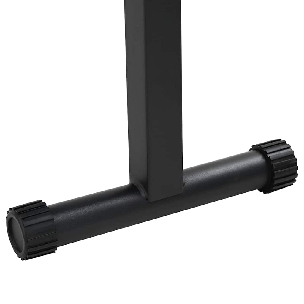 vidaXL Klappbare Gewichtsbank Schwarz 109 x 29 x 42 cm Stahl - Image 6