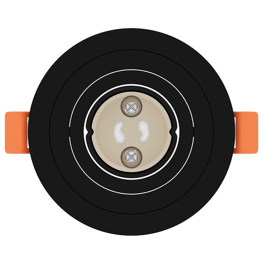 vidaXL Spotlights mit Strahlern 6 pcs Schwarz 9 x 9 x cm Aluminium - Image 5