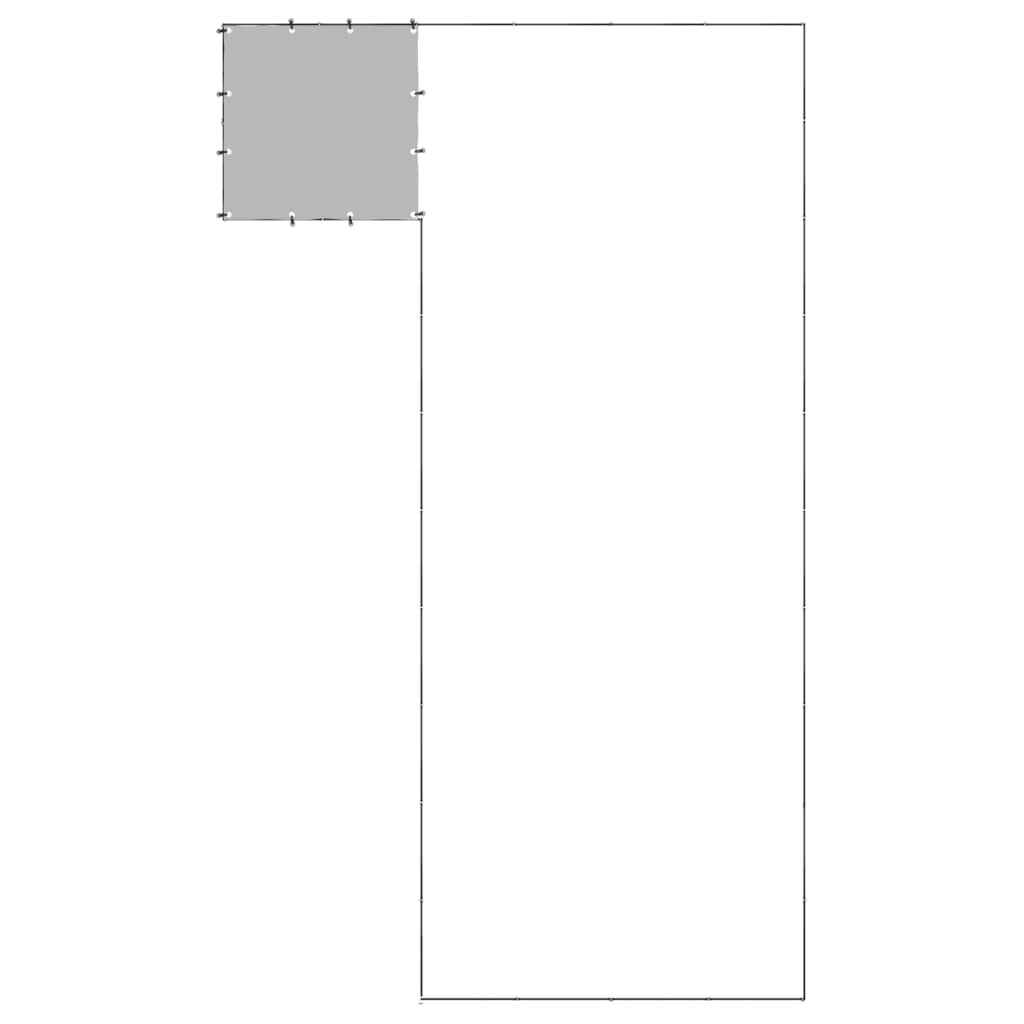 vidaXL Hundezwinger Schwarz 19,36 m² Stahl - Image 4