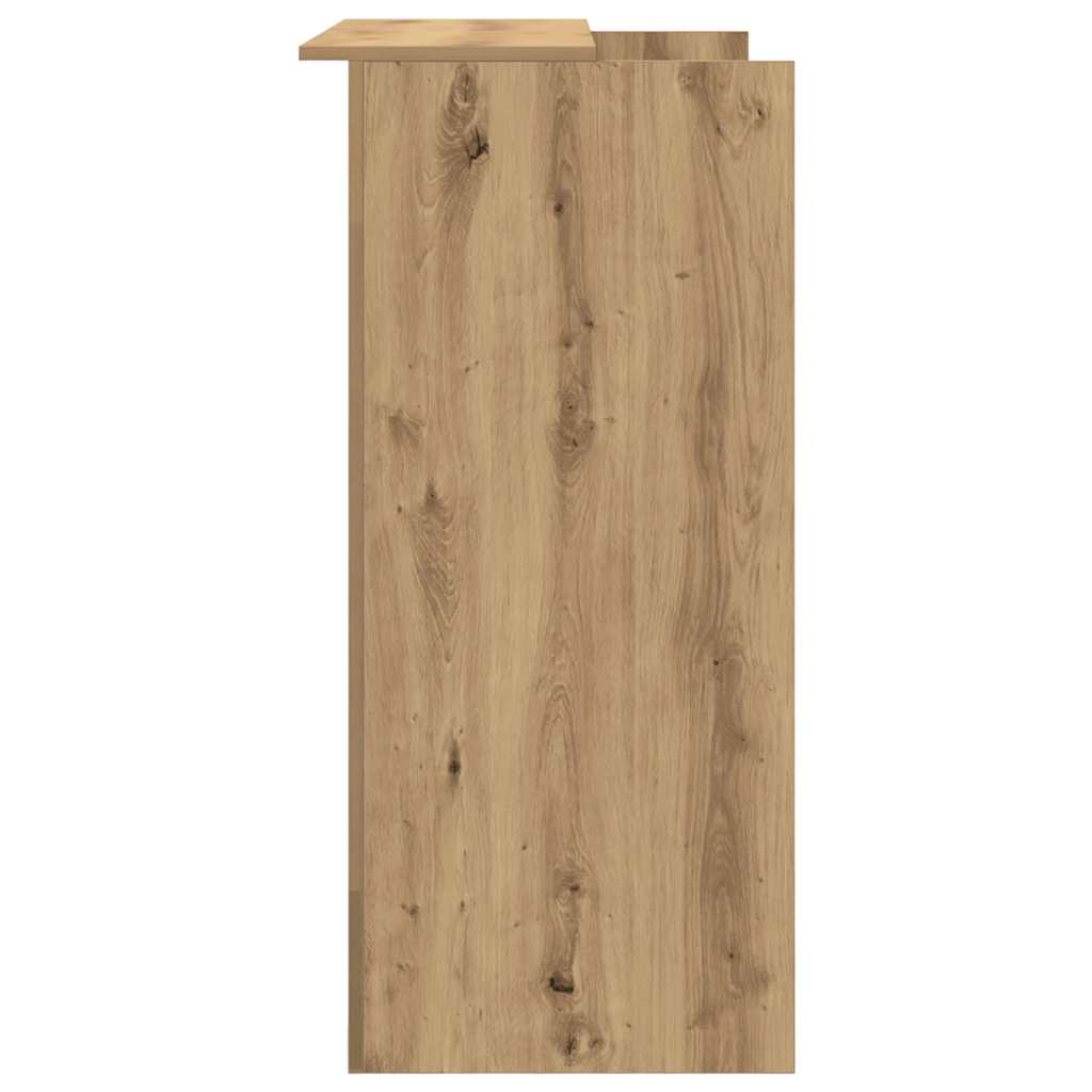 vidaXL Empfangstheke Artisan-Eiche 100x50x103,5 cm Holzwerkstoff - Image 6