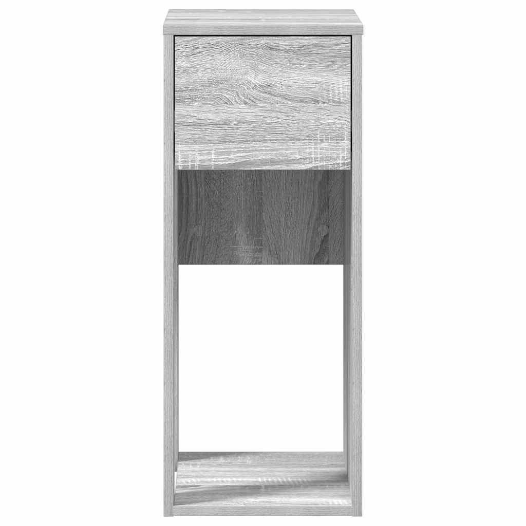 vidaXL Computerschrank mit Schublade Grau Sonoma 30x44x74 cm - Image 5