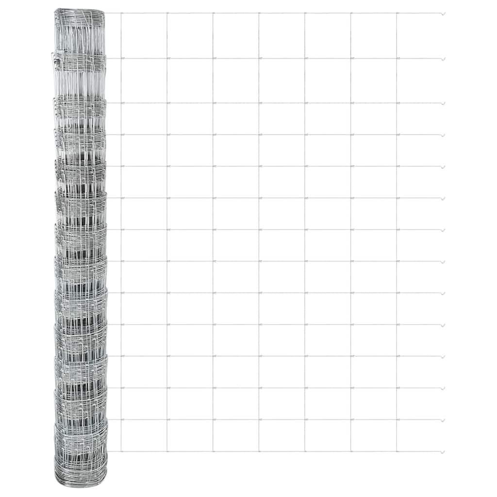 vidaXL Zaunpfostenset Silber Verzinkter Stahl - Image 6