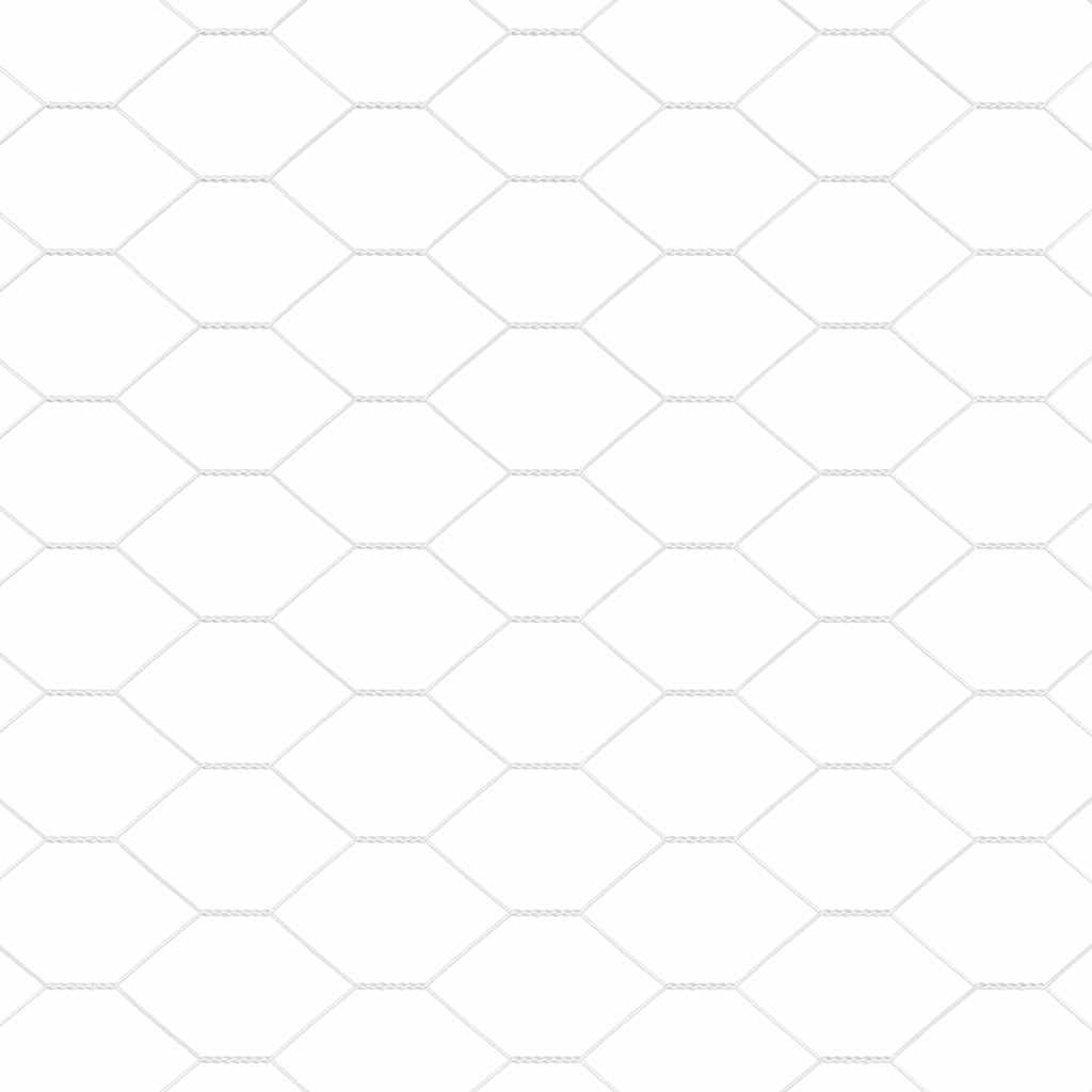 vidaXL Zaun mit Pfosten Silber 1,4 x 25 m Stahl - Image 6