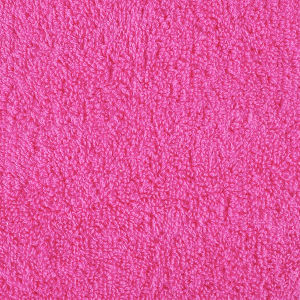 vidaXL Premium-Handtücher SOLUND 10 Stk. Rosa 100x200 cm 600 g/m² - Image 5