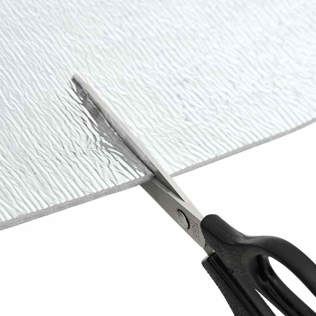 vidaXL Heizkörper-Reflektorfolie Silber 1 x 25 m Aluminium - Image 4