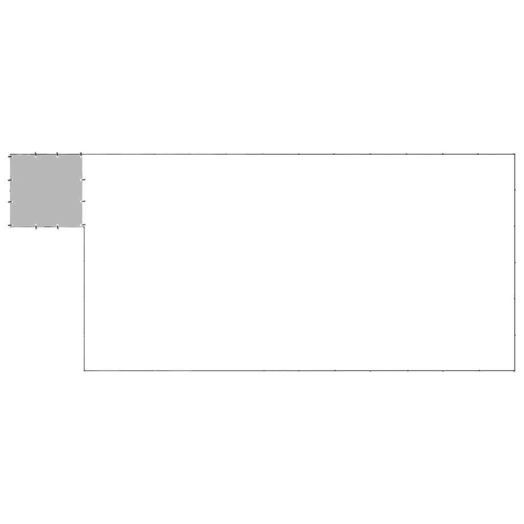 vidaXL Hundezwinger Schwarz 22,99 m² Stahl - Image 4