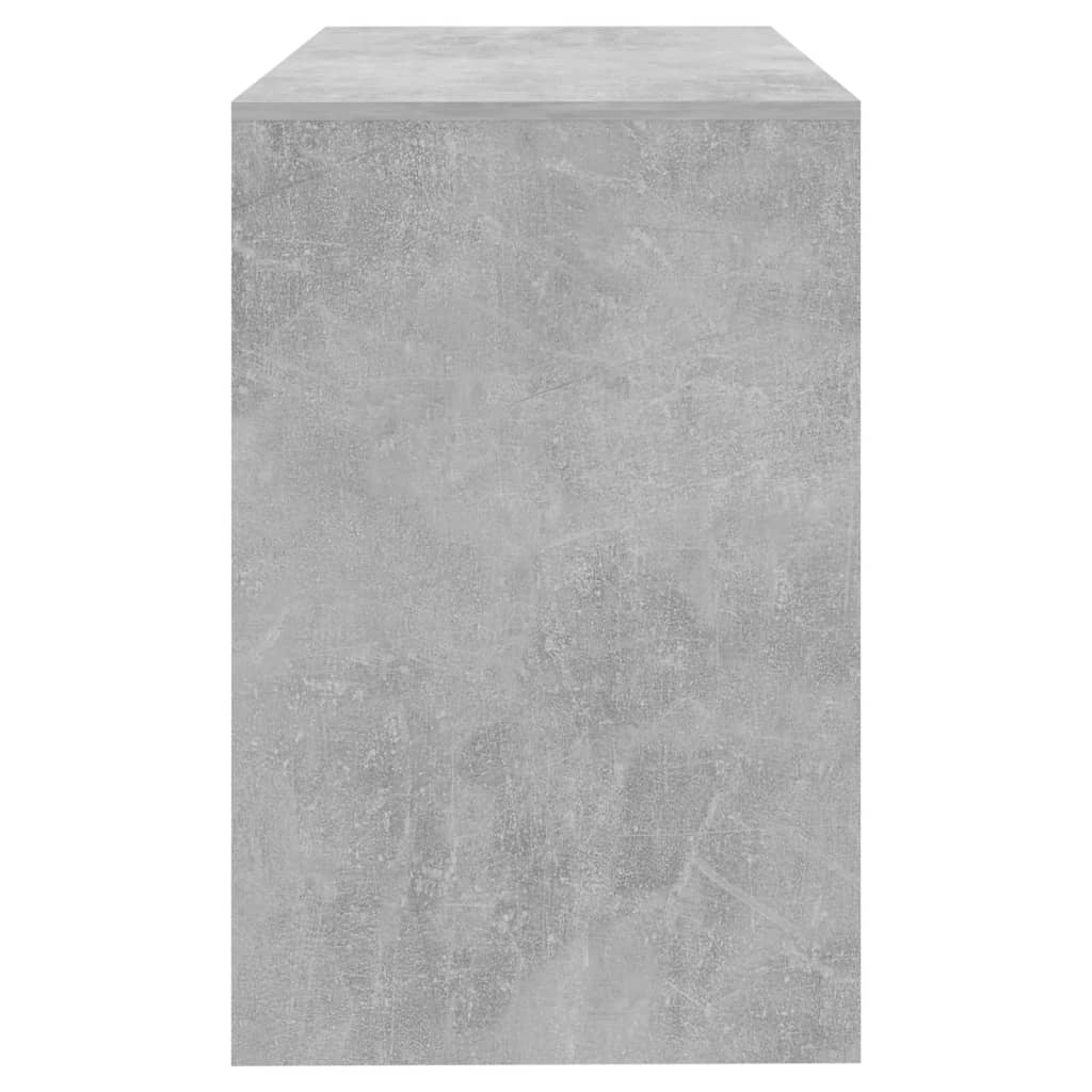 vidaXL Schreibtisch Betongrau 101x50x76,5 cm Holzwerkstoff - Image 6