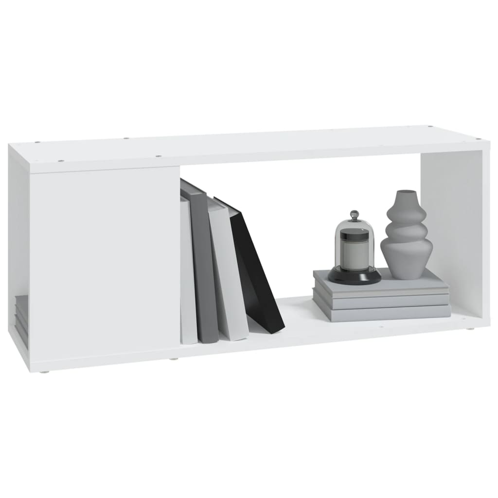 vidaXL TV-Schrank Weiß 80x24x32 cm Holzwerkstoff - Image 4