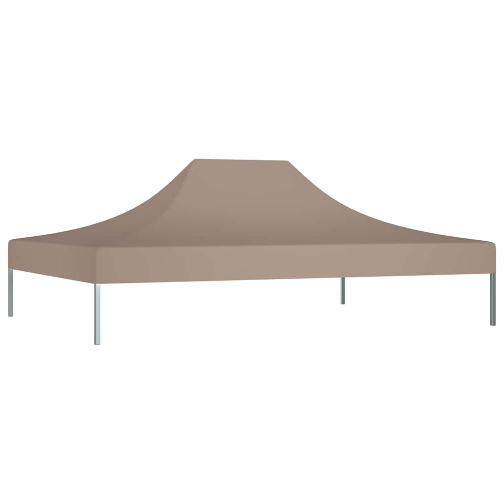 vidaXL Partyzelt-Dach 4,5x3 m Taupe 270 g/m² - Image 3