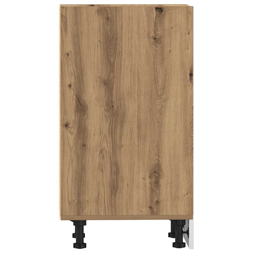 vidaXL Unterschrank Riga Artisan-Eiche 30x44,5x81,5 cm Holzwerkstoff - Image 5