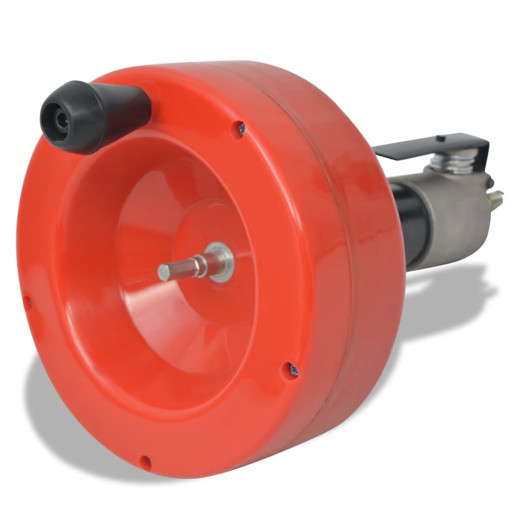 vidaXL Rohrreinigungsmaschine Hand-/ Bohrbetrieben 8 m - Image 4