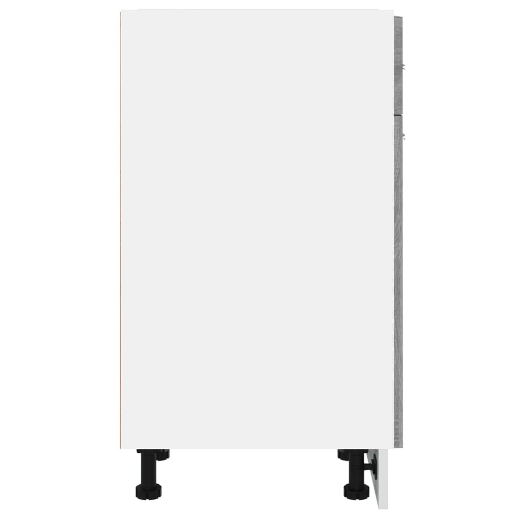 vidaXL Unterschrank mit Schublade Lyon Grau Sonoma 30x46x81,5 cm - Image 6