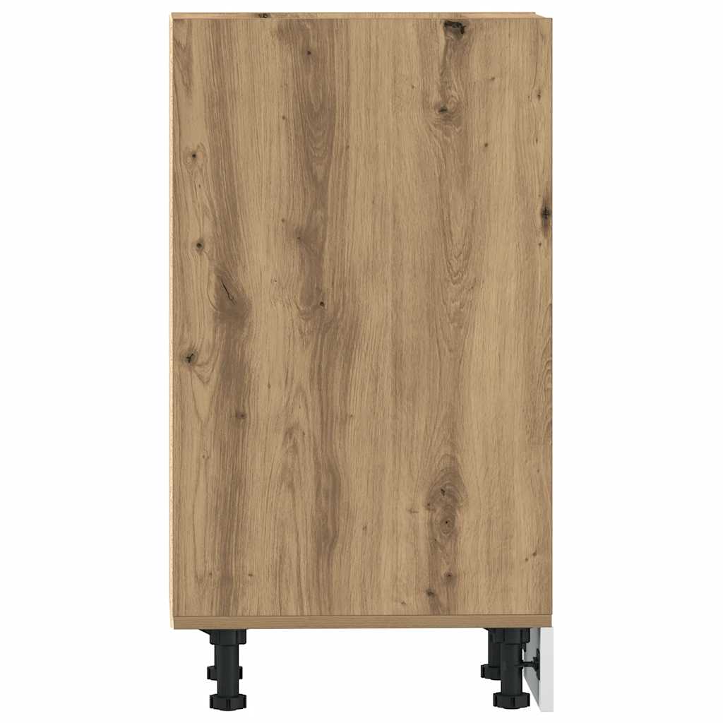 vidaXL Unterschrank Riga Artisan-Eiche 20x44,5x81,5 cm Holzwerkstoff - Image 5