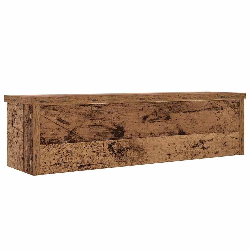 vidaXL Küchenregal Stapelbar Altholz-Optik 60x15x16 cm Holzwerkstoff - Image 5