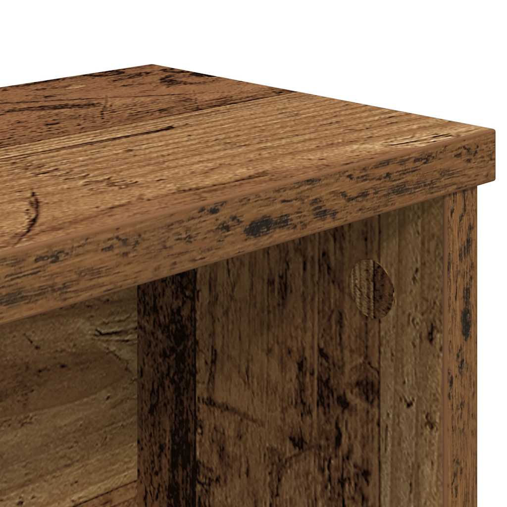 vidaXL Küchenregal Stapelbar Altholz-Optik 60x15x16 cm Holzwerkstoff - Image 6