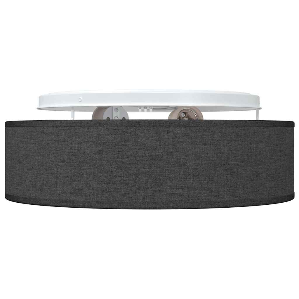 vidaXL Deckenlampe Schwarz 38 x 13.5 cm Stoff - Image 3