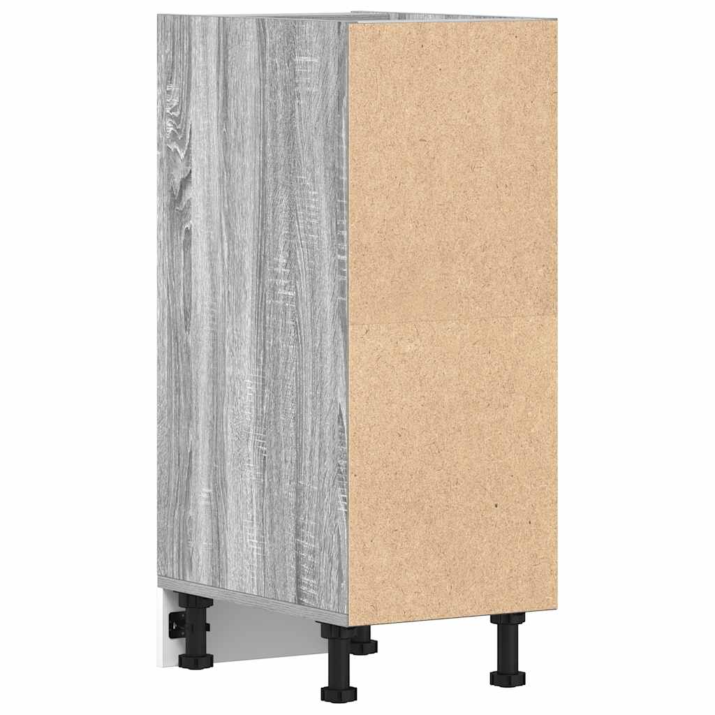 vidaXL Unterschrank Riga Grau Sonoma 30x44,5x81,5 cm Holzwerkstoff - Image 6