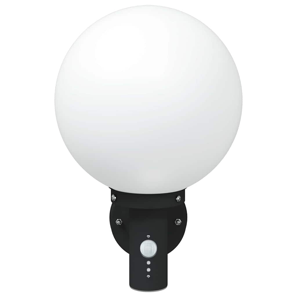 vidaXL Außenwandlampen 2 pcs Schwarz 28 x 25 x 38 cm Edelstahl - Image 4