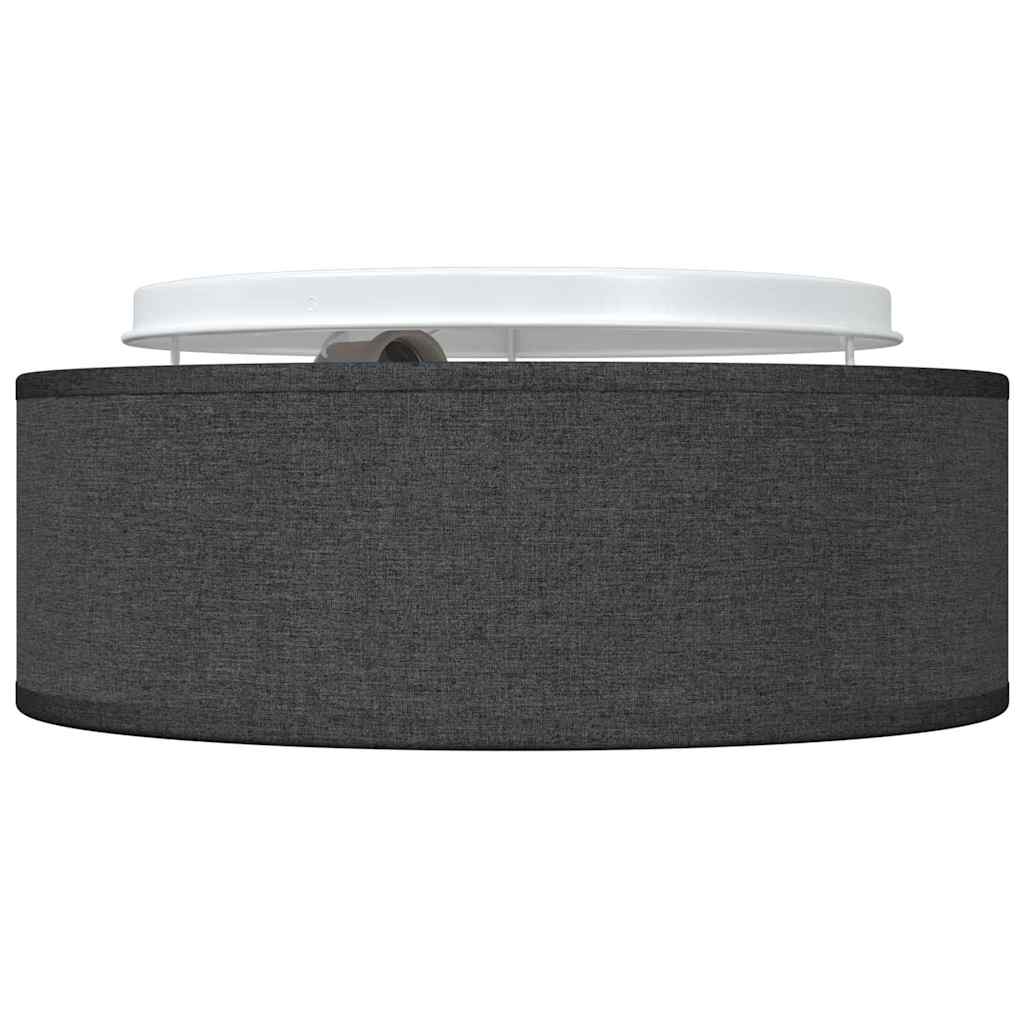 vidaXL Deckenlampe Schwarz 30 x 13.5 cm Stoff - Image 3