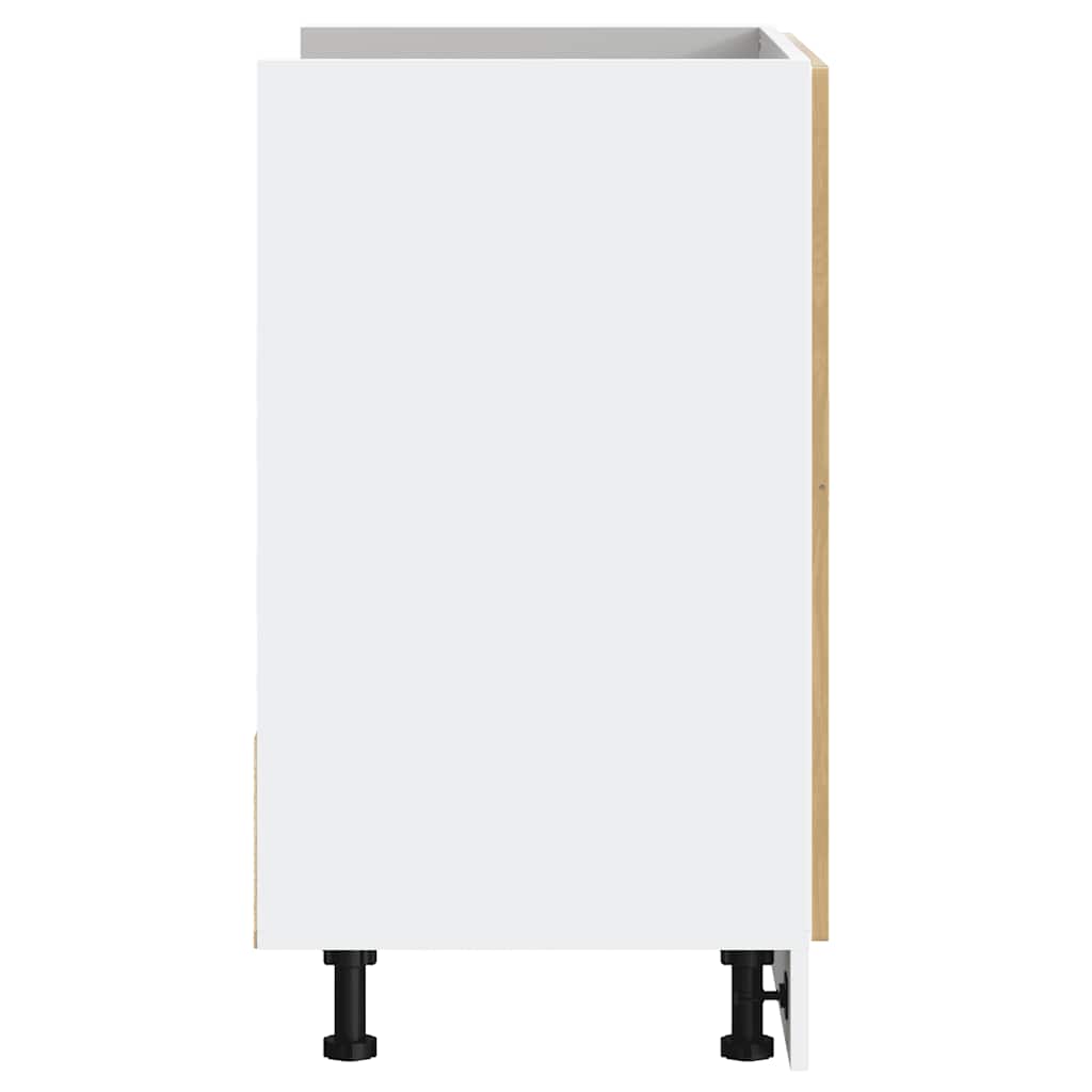 vidaXL Spülenunterschrank Porto Artisan-Eiche 80x46x81,5 cm - Image 6