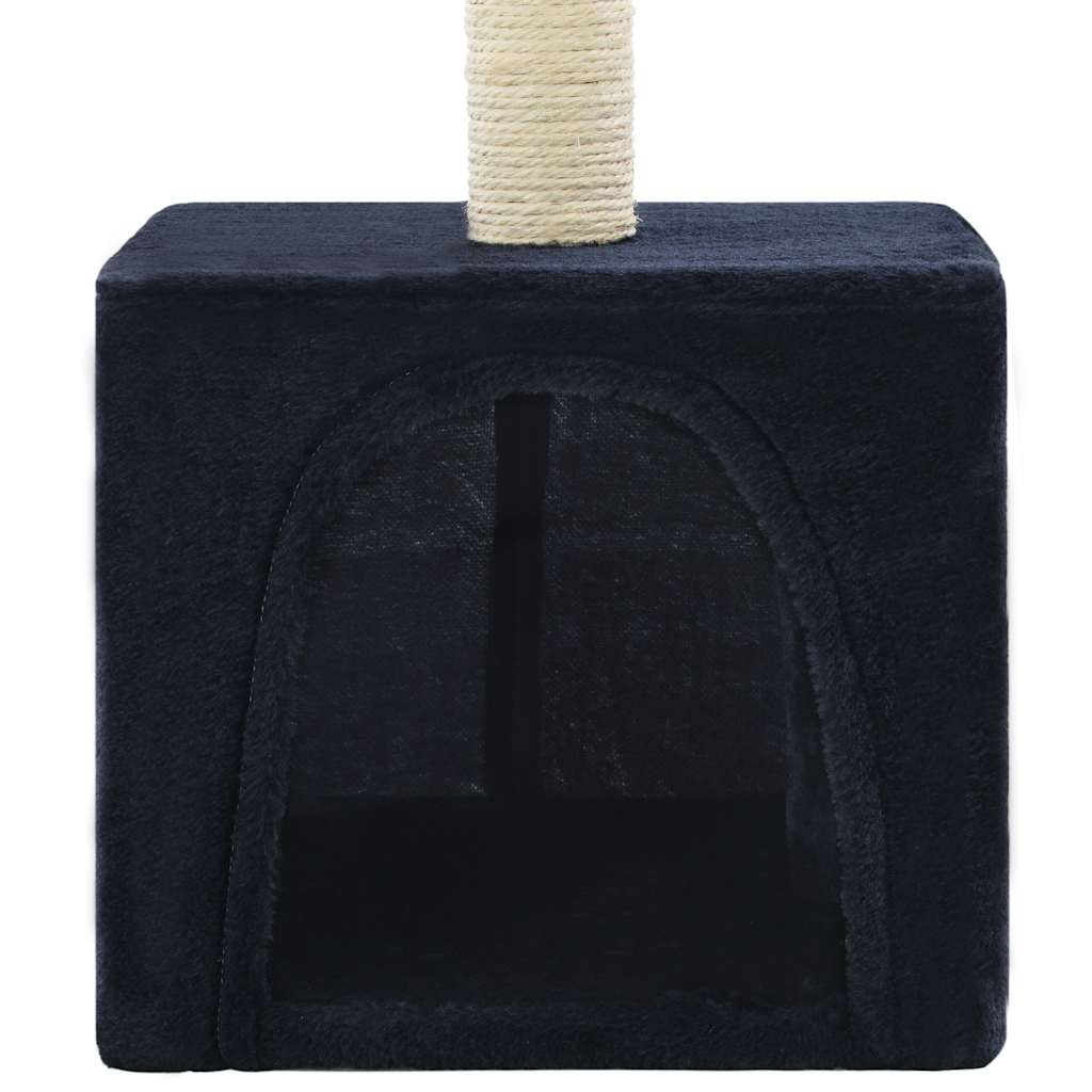 vidaXL Katzen-Kratzbaum Sisal 55 cm Dunkelblau - Image 6