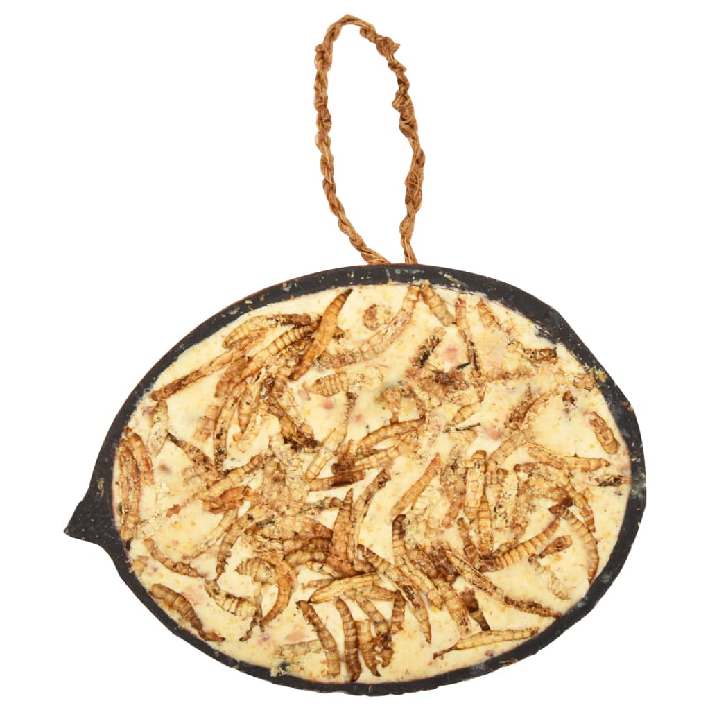 vidaXL Vogelfutter Gefüllte Kokosnusshälften 10 Stk. 290 g - Image 6