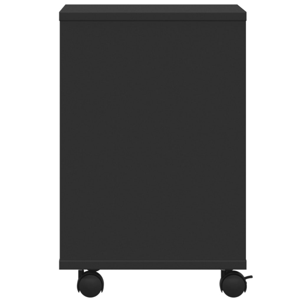 vidaXL Soporte para impresora con ruedas negro 41x32x48 cm - Image 6