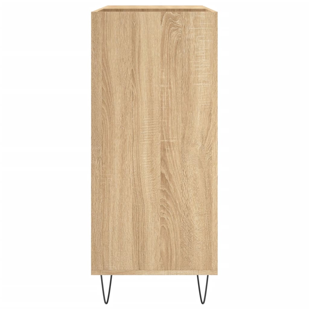 vidaXL Mueble discos madera contrachapada roble Sonoma 84,5x38x89 cm - Image 5