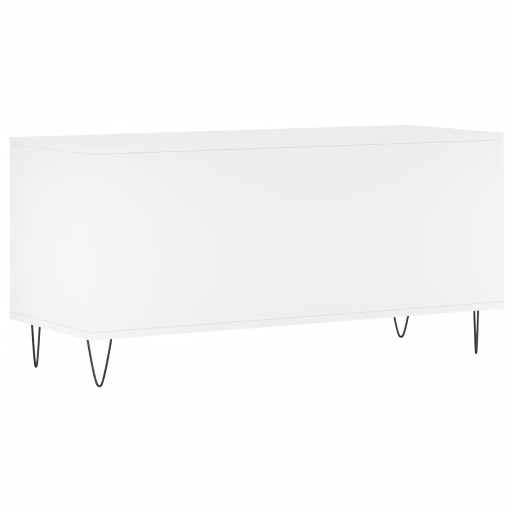 vidaXL Mueble para discos madera contrachapada blanco 100x38x48 cm - Image 6
