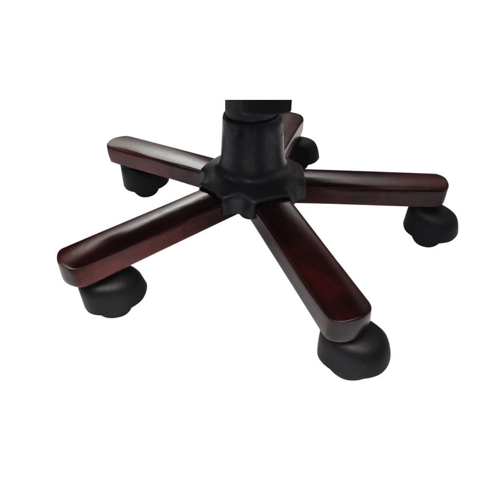 vidaXL Silla de oficina giratoria blanca - Image 5